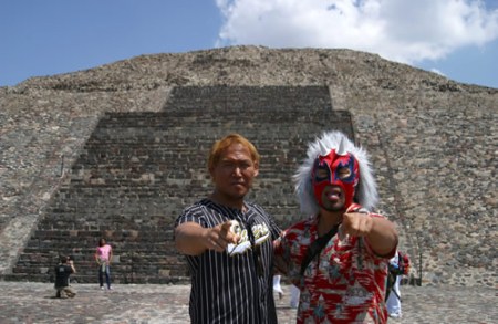 cmll okumura y namajague en teotihuacan